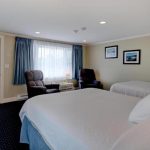 Open sleeping, seating, and entertainment area.