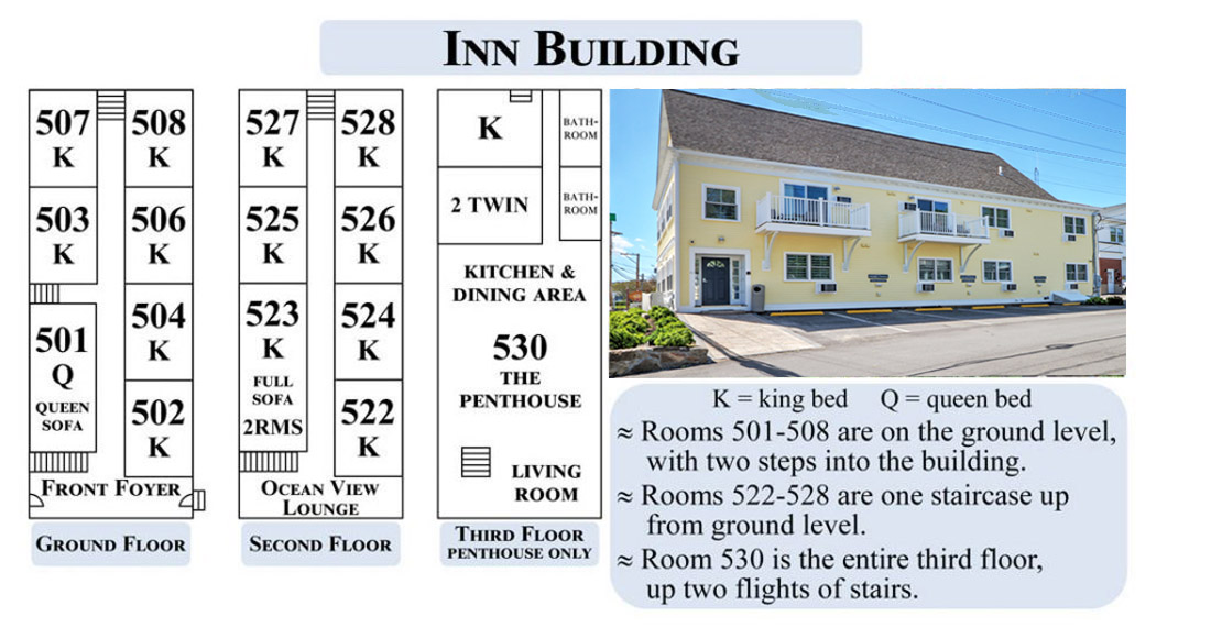 Inn Building Rooms Map