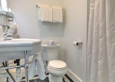 Private bathroom with walk-in shower.