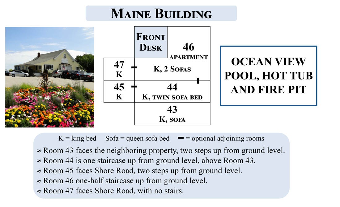 Maine Building Rooms Map